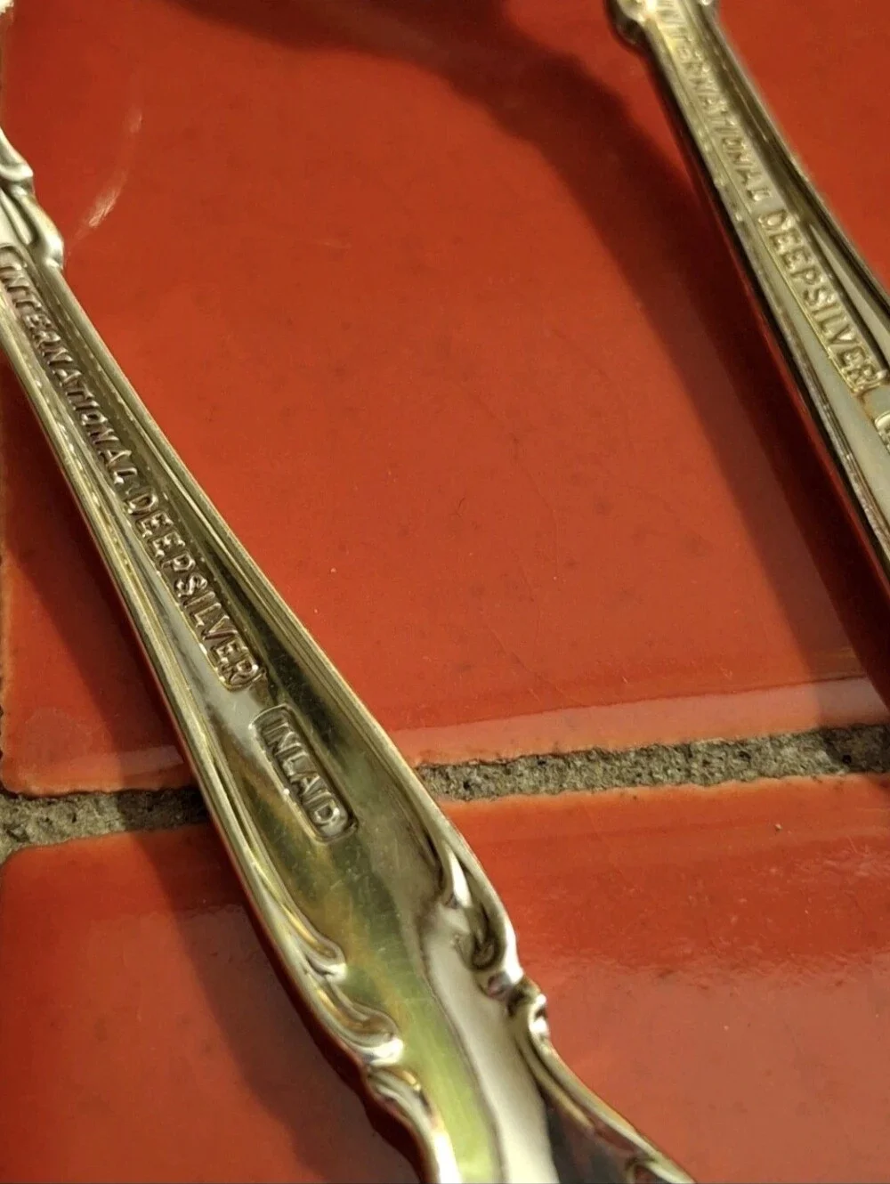 WAKEFIELD SILVERPLT OVAL SOUP PLACE SPOONS SET 4 VNTG 1965 INTERNATIONAL NEW STK